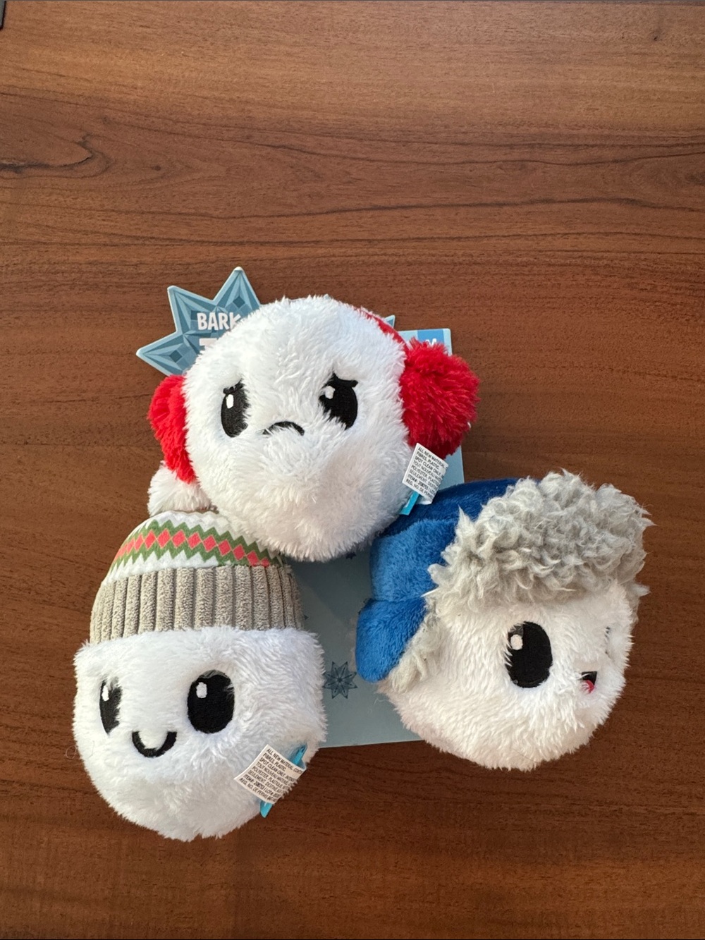 Bark NWT Ice Ice & Baby Multipack Snowball Toy